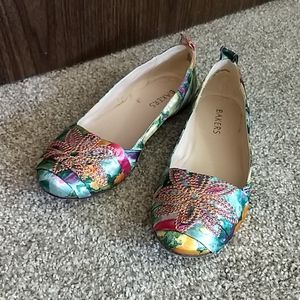 Baker's colorful flats